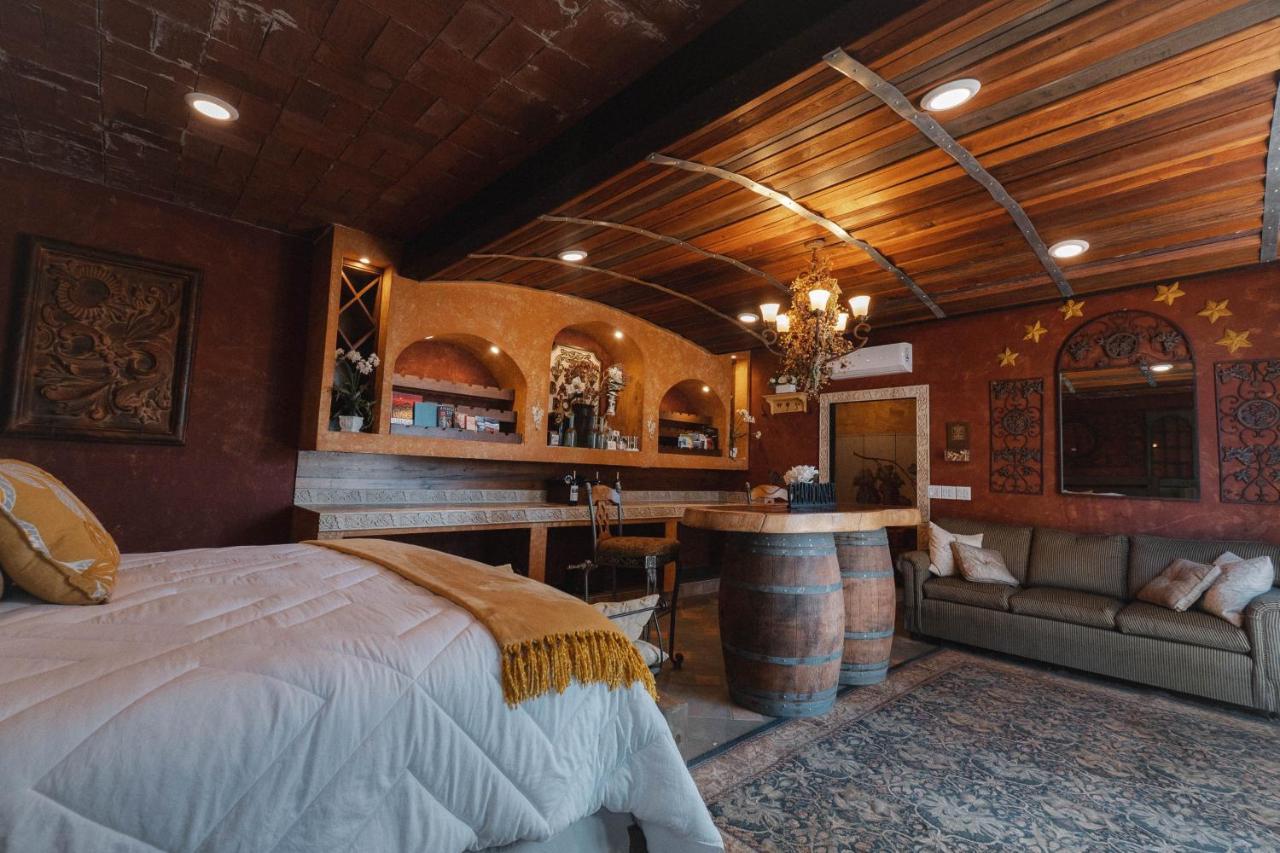 Vina Calabria Bed and Breakfast Valle de Guadalupe Buitenkant foto
