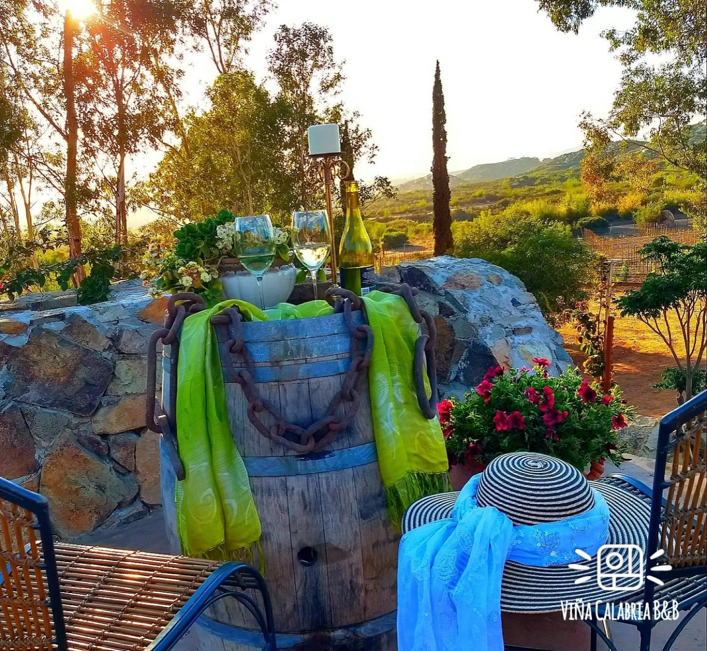 Vina Calabria Bed and Breakfast Valle de Guadalupe Buitenkant foto
