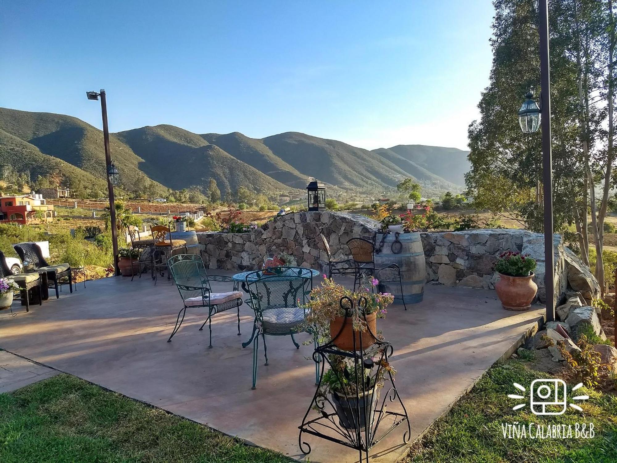 Vina Calabria Bed and Breakfast Valle de Guadalupe Buitenkant foto